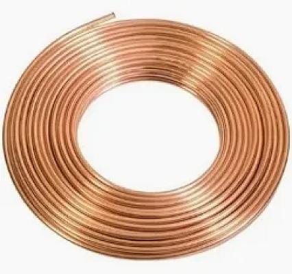 Rollo tuberia de cobre 1/4 15 mts