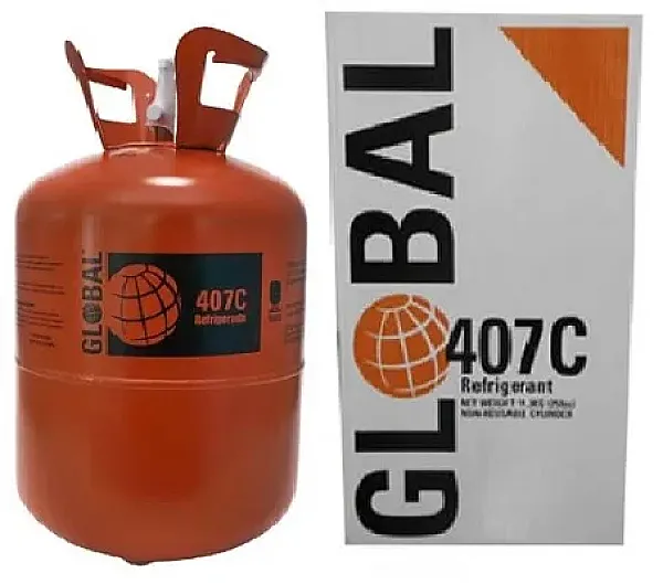 Bombona gas refrigerante R-407C 11,3 kg Global