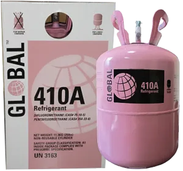Bombona gas refrigerante R-410A 11,3 kg Global